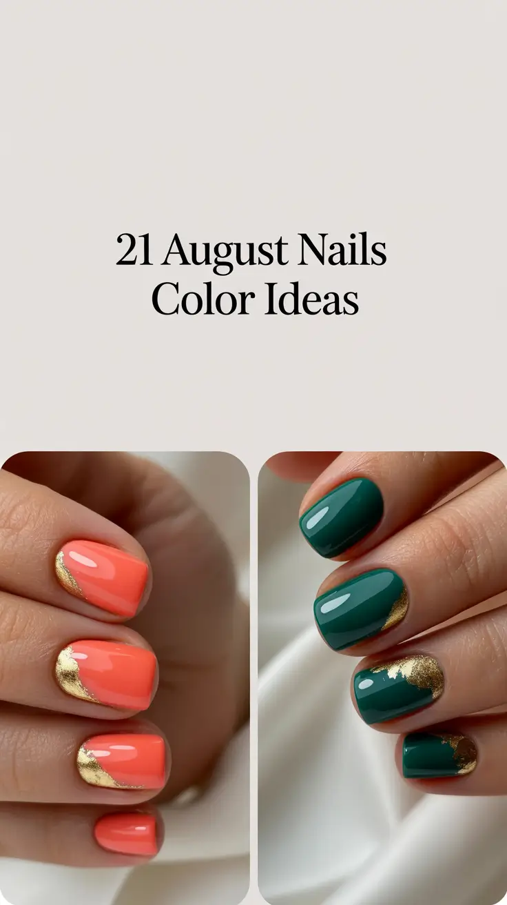 August Nails Color Ideas 2025 That Will Instantly Upgrade Your Late Summer Look