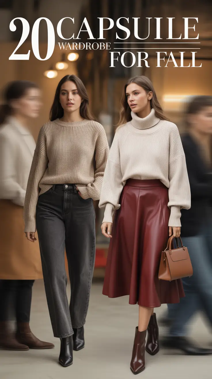 Capsule Wardrobe for Fall 2025: Parisian-Inspired Outfits That Feel Effortless and Chic