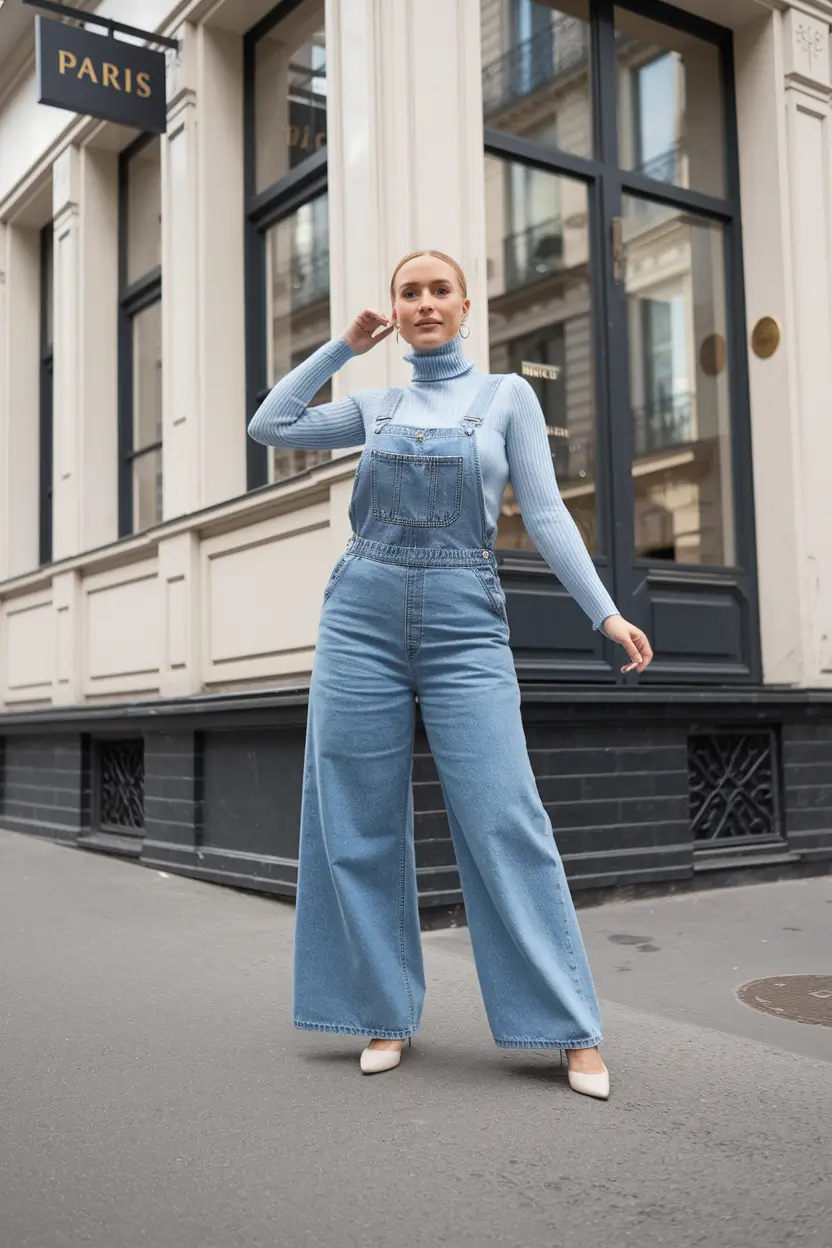 fall outfits Parisian Denim, Reimagined