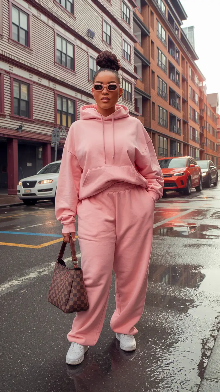 fall outfits Rosy & Relaxed for City Days