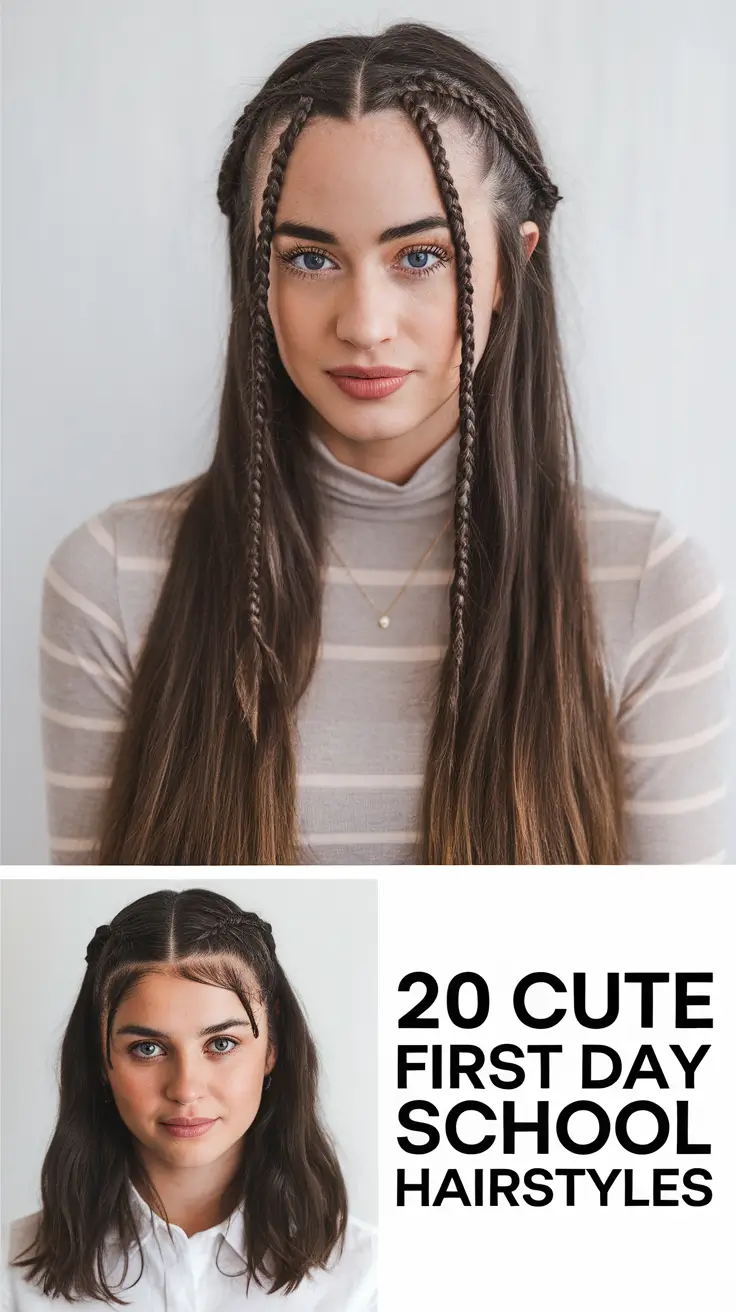 Cute 2025 First Day School Hairstyles for Every Grade and Hair Type