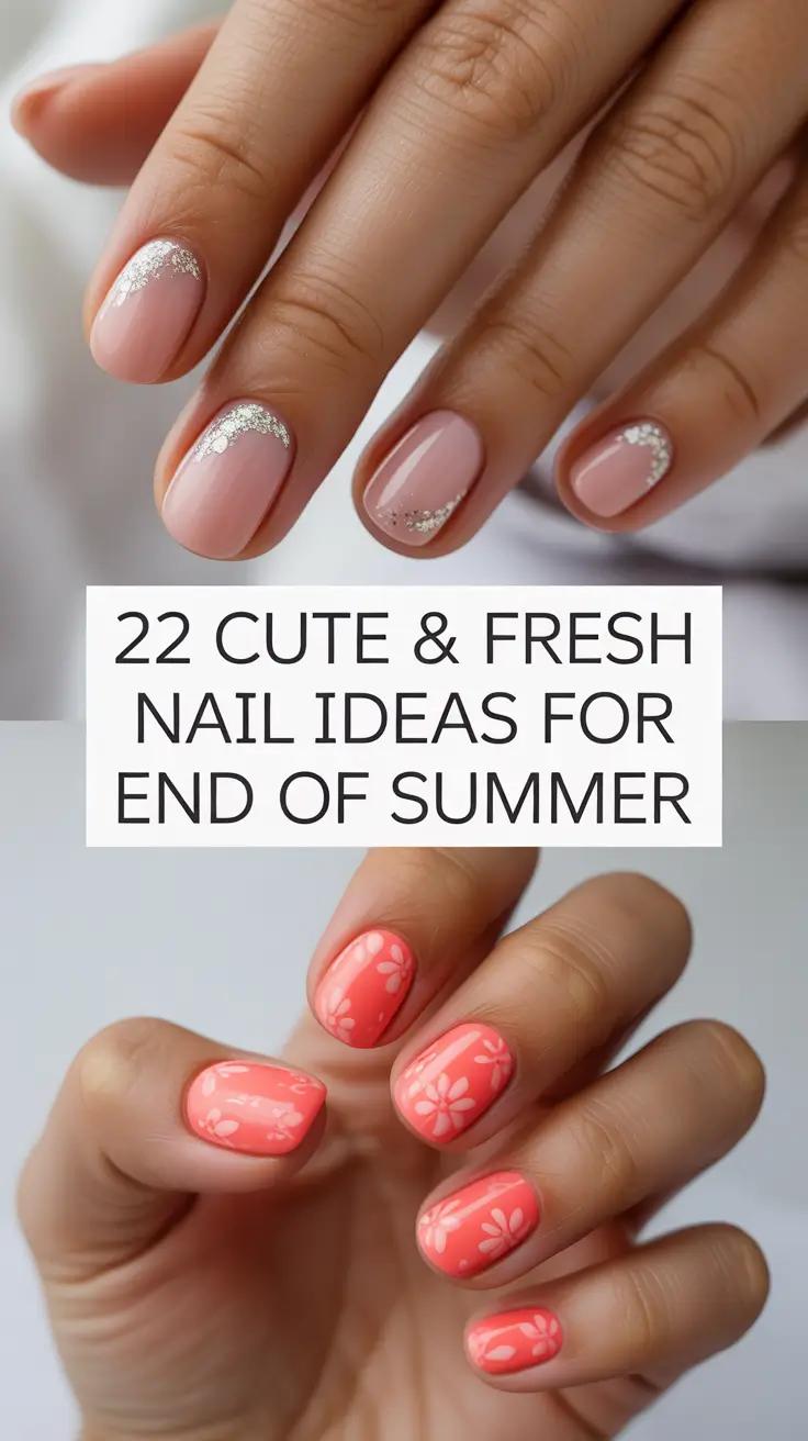Cute & Fresh Nail Ideas for End of Summer 2025: Bright Colors, Simple Art & Inspo