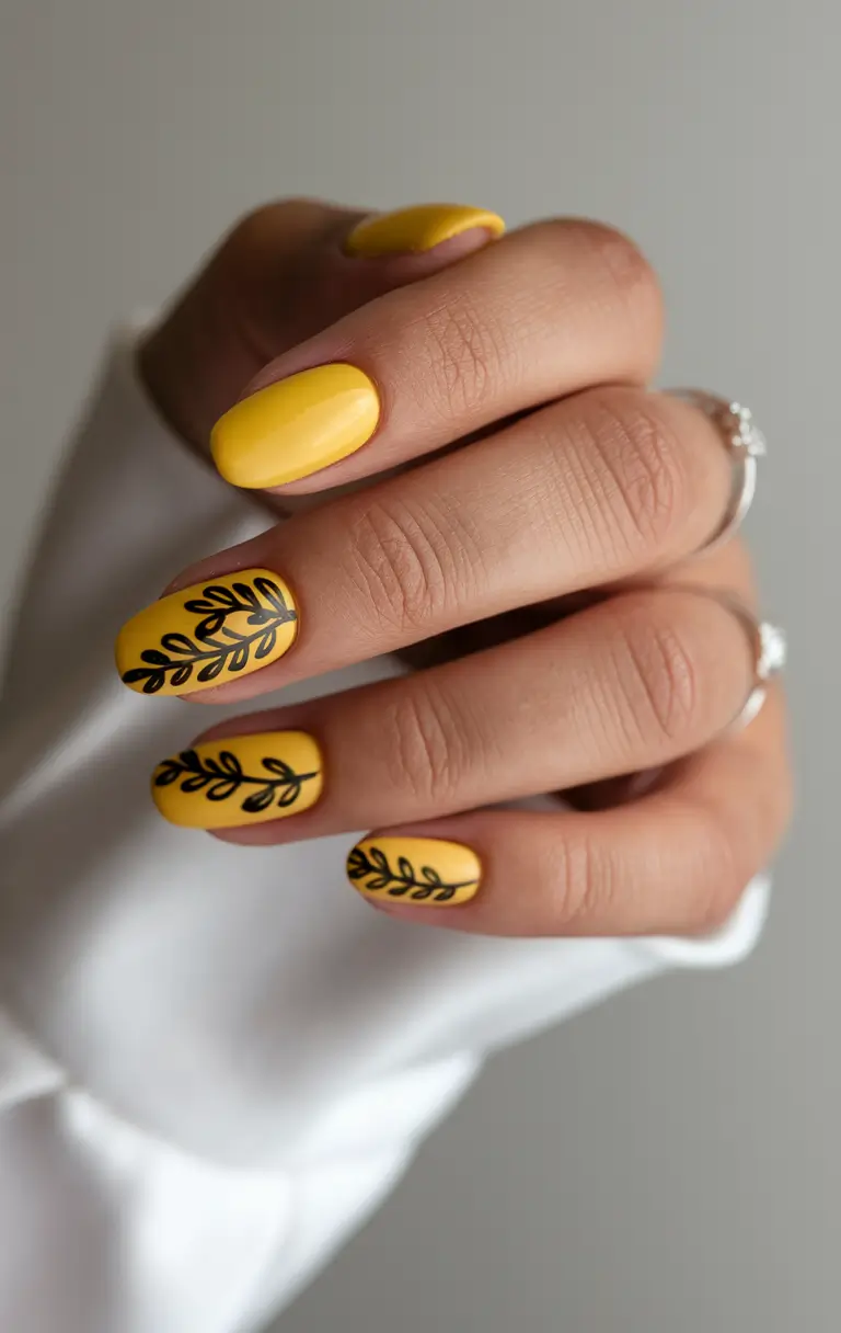 cute summer nails Golden Hour Botanicals