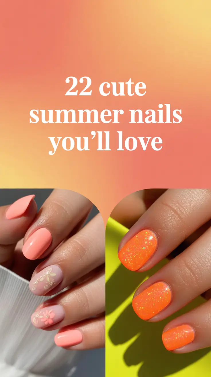 Cute Summer Nails You’ll Love in 2025: Bright Colors, Bold Designs & Everyday Inspo