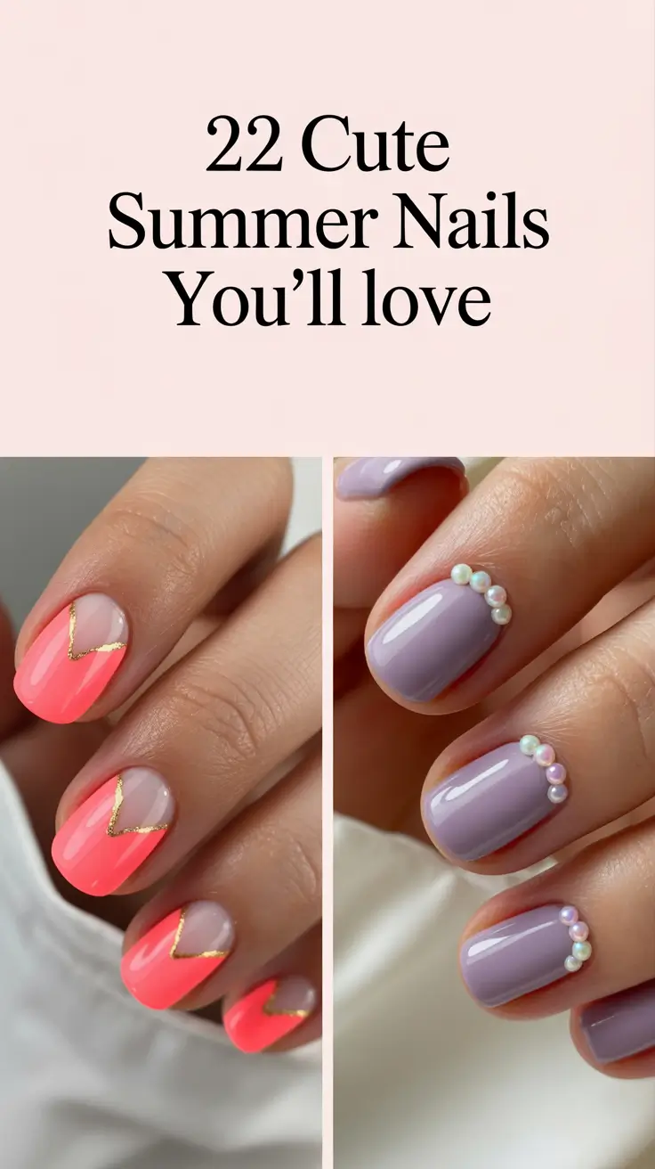 Cute Summer Nails You’ll Love in 2025: Bright Colors, Bold Designs & Everyday Inspo