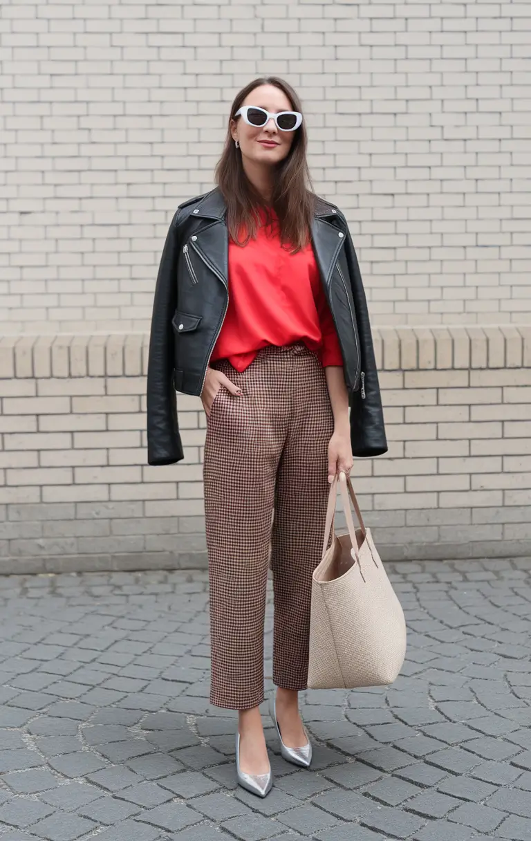 Work-fall-business-casual-outfits-ideas-2025-Street-Ready-Leather-and-Bold-Confidence