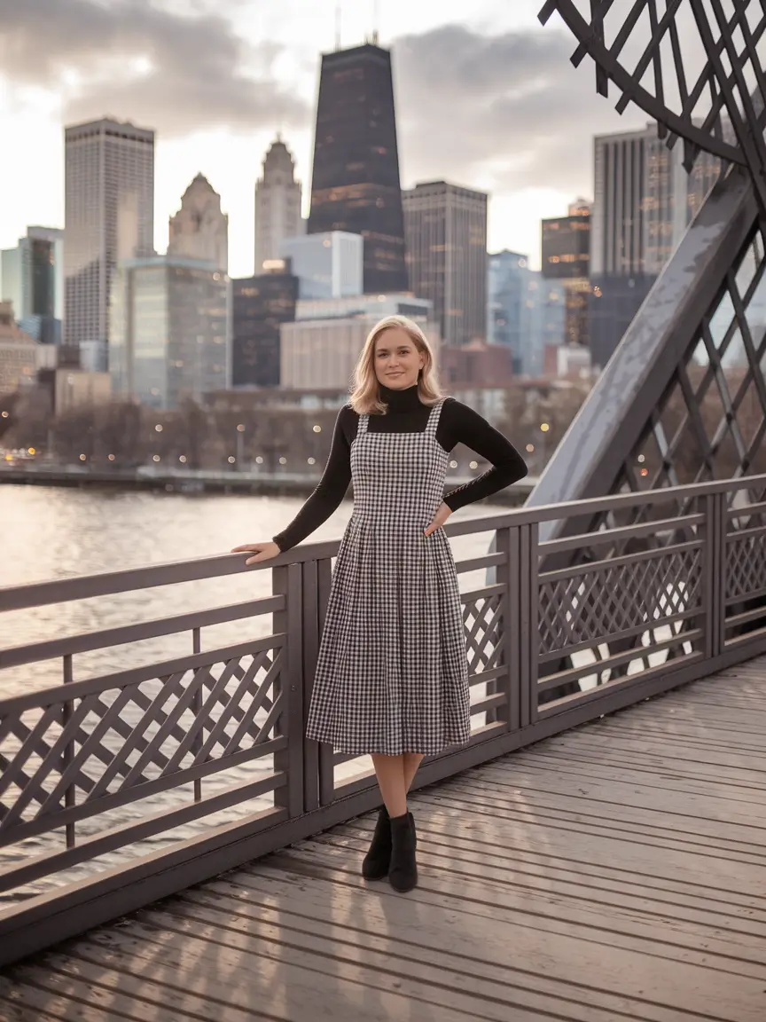 Fall Fashion 2025: Timeless Pinafore With a Chic Twist