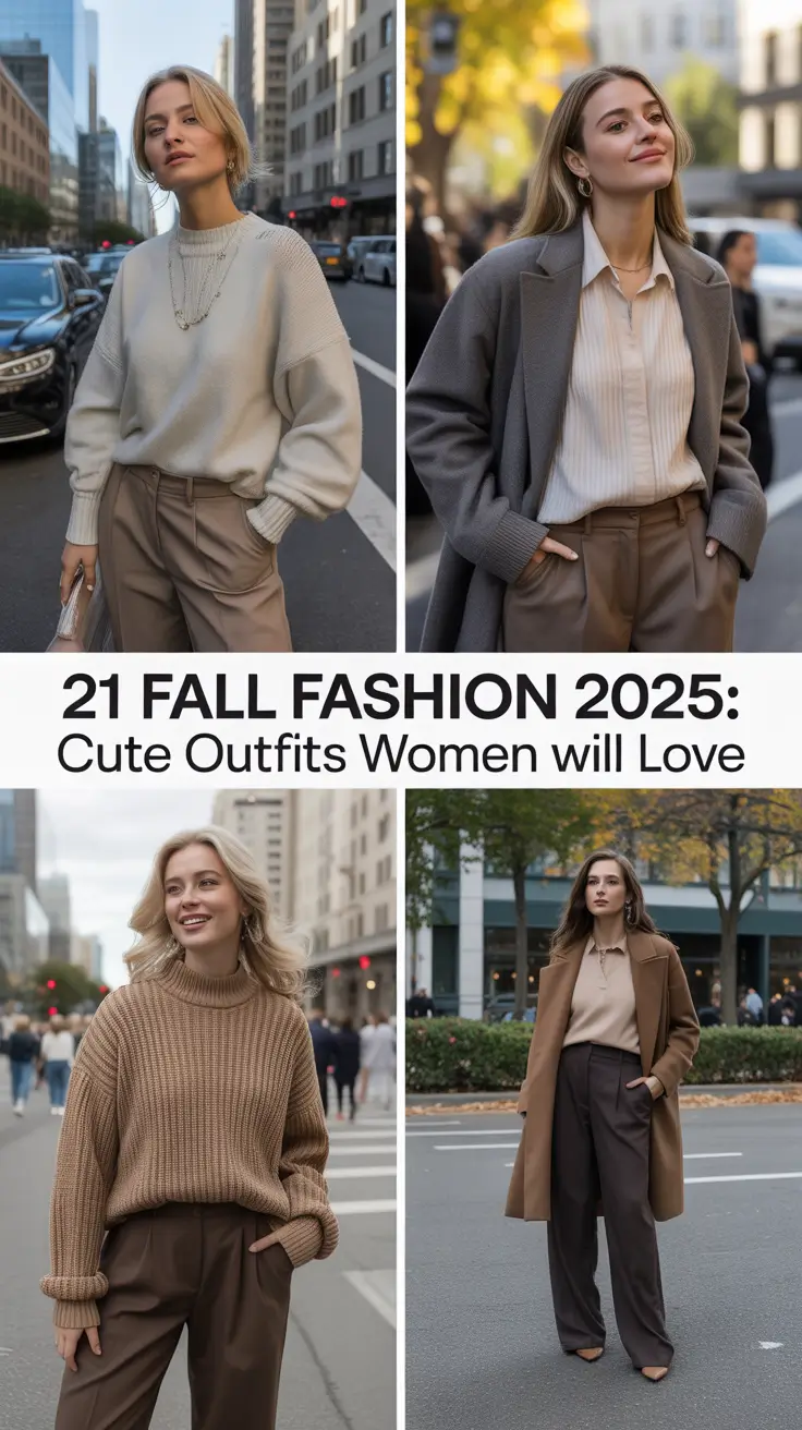 Fall Fashion 2025: Cute Outfits Women Will Love for Work, Weekends & Everything in Between