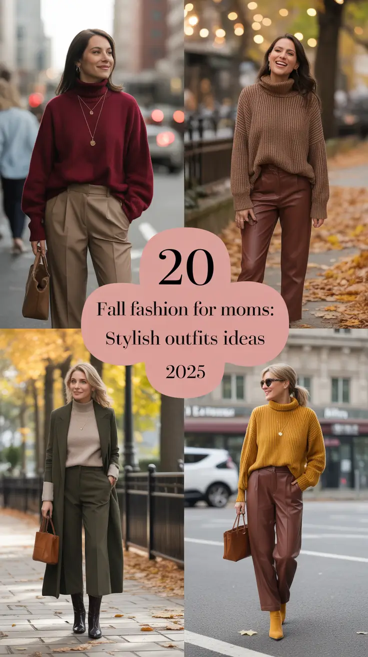 Fall Fashion for Moms: 2025 Stylish Outfit Ideas for Casual and Family Photos