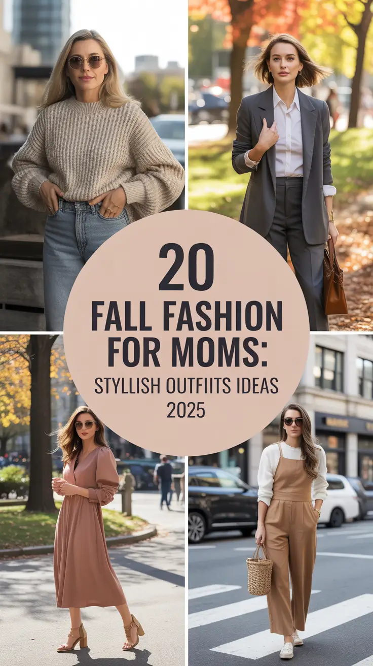 Fall Fashion for Moms: 2025 Stylish Outfit Ideas for Casual and Family Photos