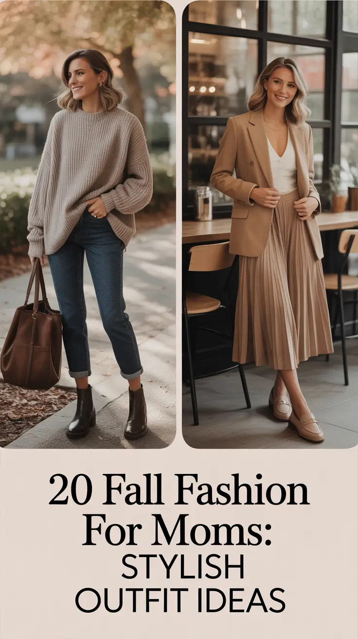 Fall Fashion for Moms: 2025 Stylish Outfit Ideas for Casual and Family Photos