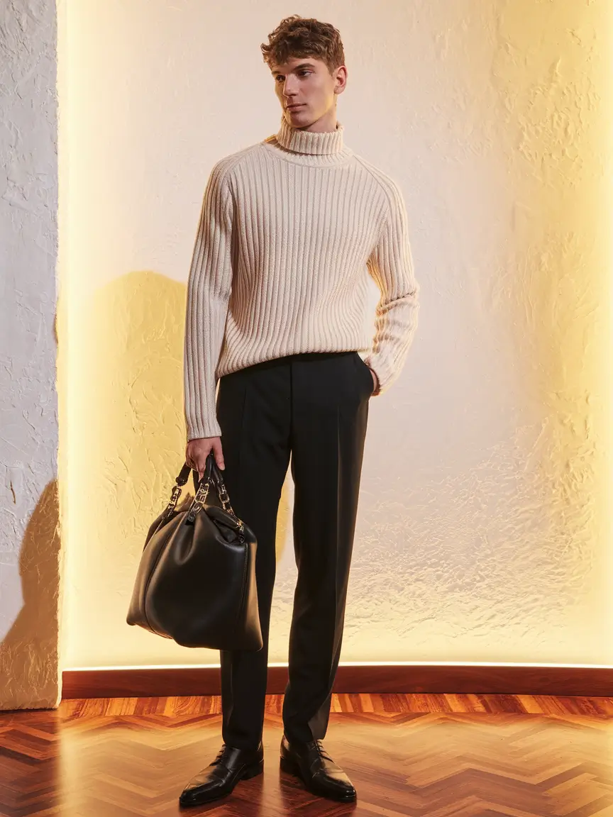 fall business casual outfit men Minimalist Luxe for Creative Spaces