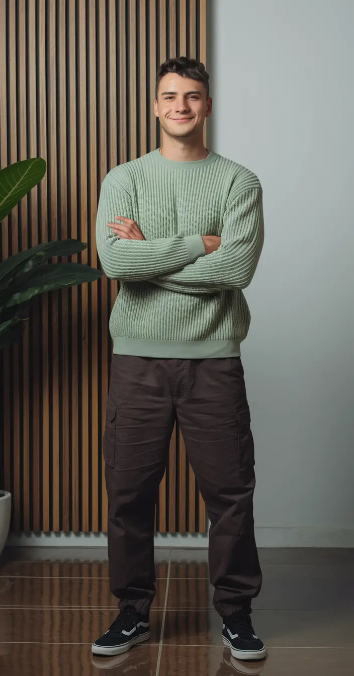 fall outfits for men 2025 Minty Fresh and Functional
