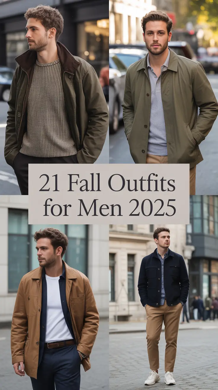 Fall Outfits for Men 2025: Aesthetic & Classy Looks to Elevate Your Autumn Wardrobe