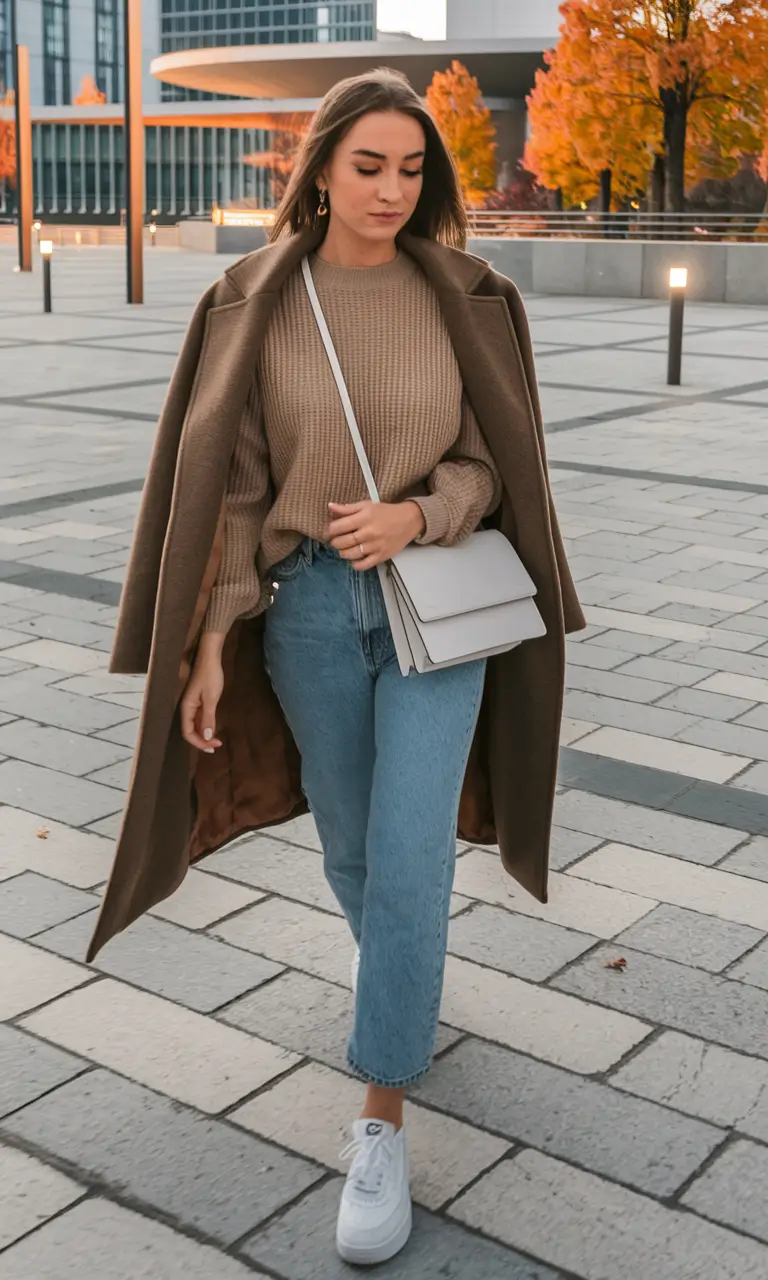 fashion inspo outfits for curvy women fall Muted Neutrals with Street Cred