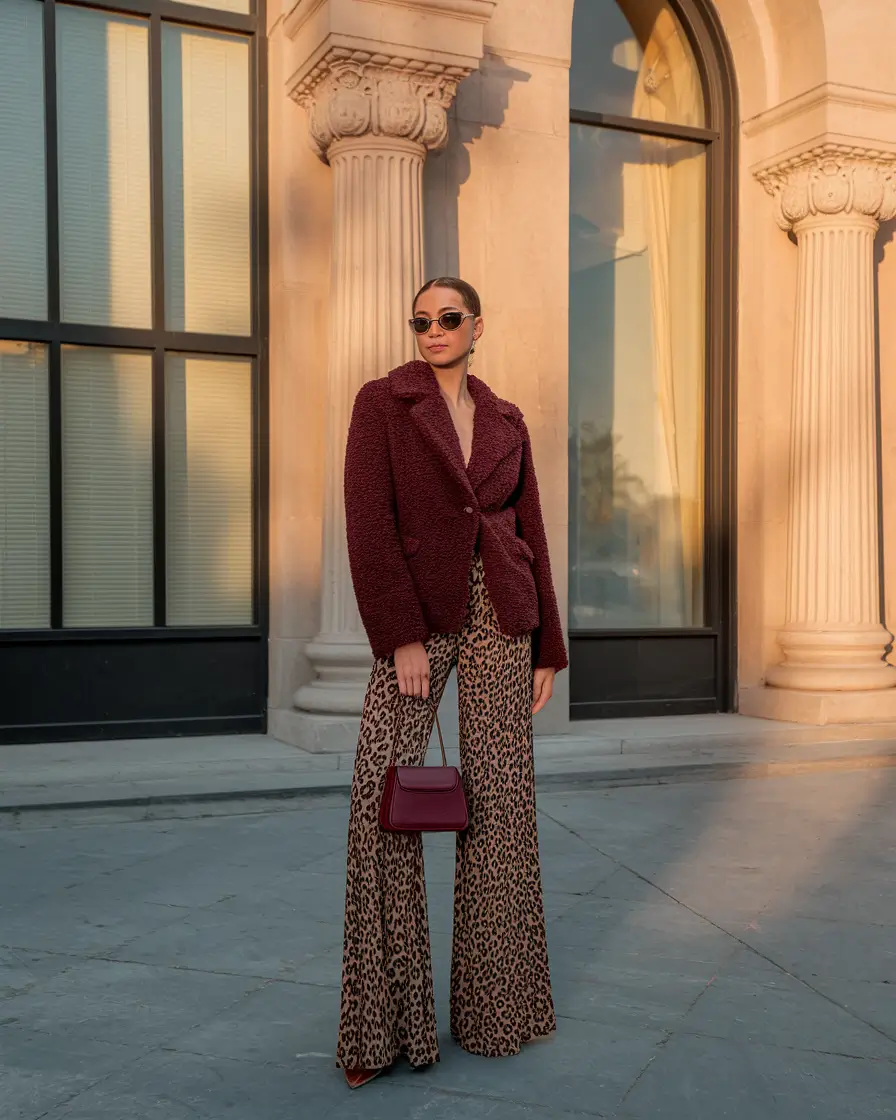 fashion inspo outfits fall 2025 women Wine & Wild in the Golden Hour