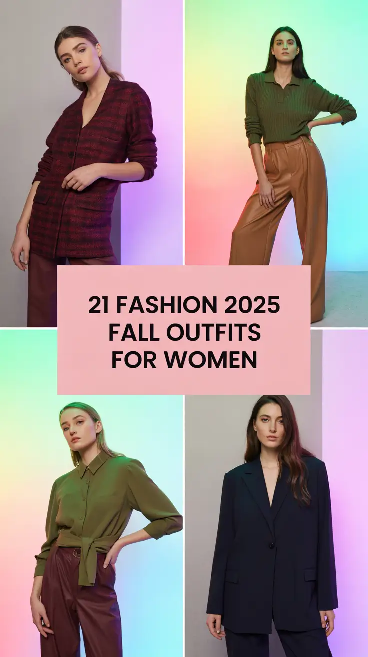 Fashion 2025 Fall Outfits for Women: Stylish Looks for Every Age and Mood