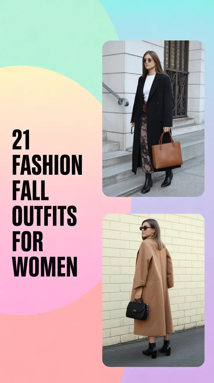 Fashion 2025 Fall Outfits for Women: Stylish Looks for Every Age and Mood