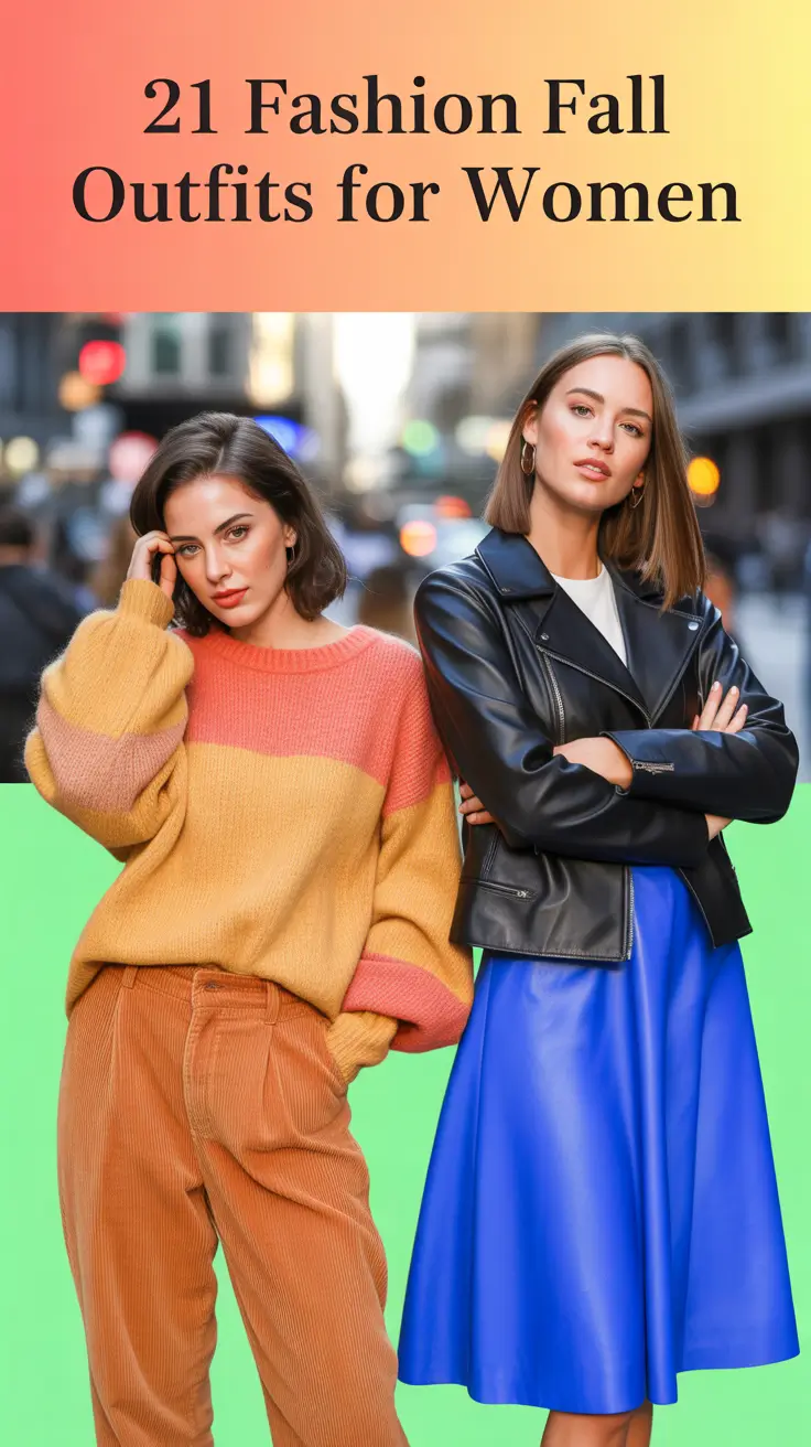 Fashion 2025 Fall Outfits for Women: Stylish Looks for Every Age and Mood
