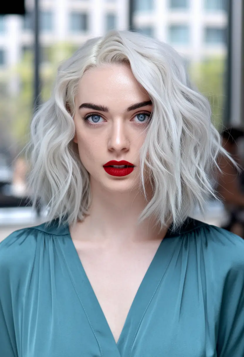 2025 Cool Platinum Shag with Major Bite