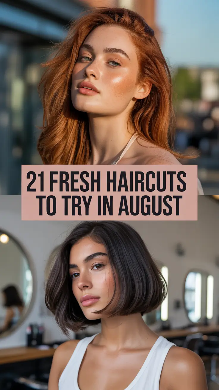 Fresh Haircuts to Try in August 2025: Modern Looks for Every Hair Type