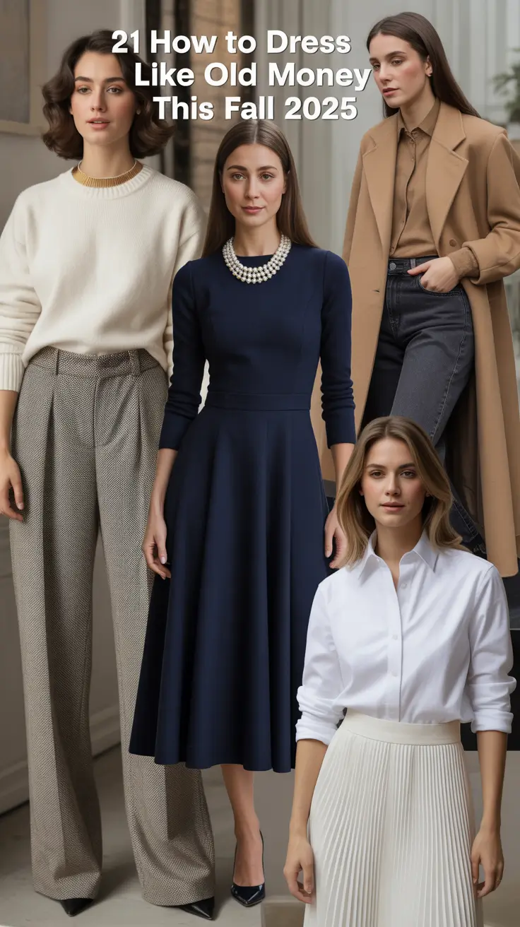 How to Dress Like Old Money This Fall 2025: Classy & Timeless Looks You’ll Love