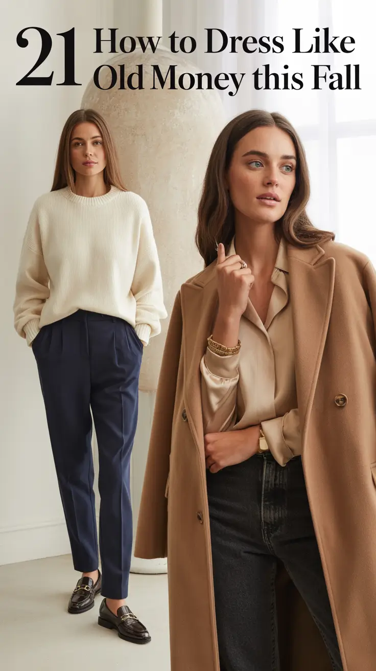 How to Dress Like Old Money This Fall 2025: Classy & Timeless Looks You’ll Love