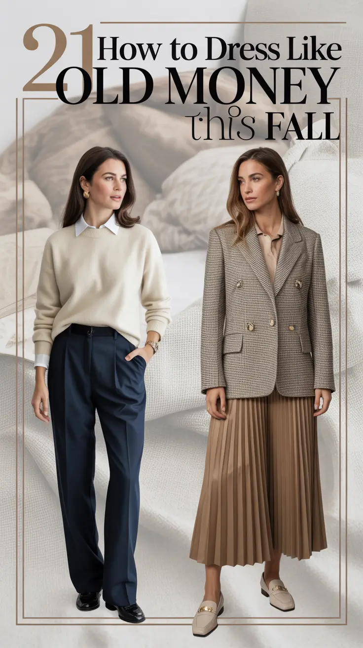 How to Dress Like Old Money This Fall 2025: Classy & Timeless Looks You’ll Love