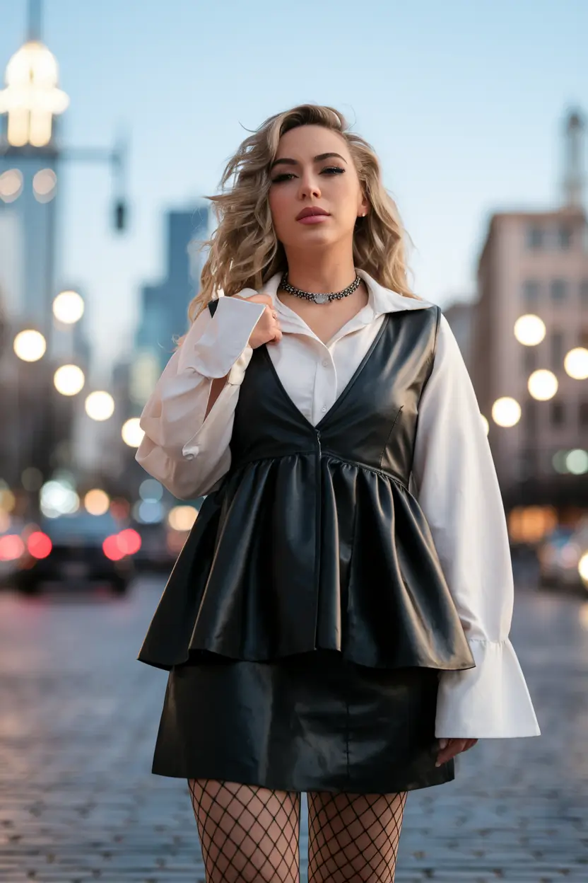 fall-outfits-black-women-over-30-Downtown-Drama-With-a-Playful-Edge