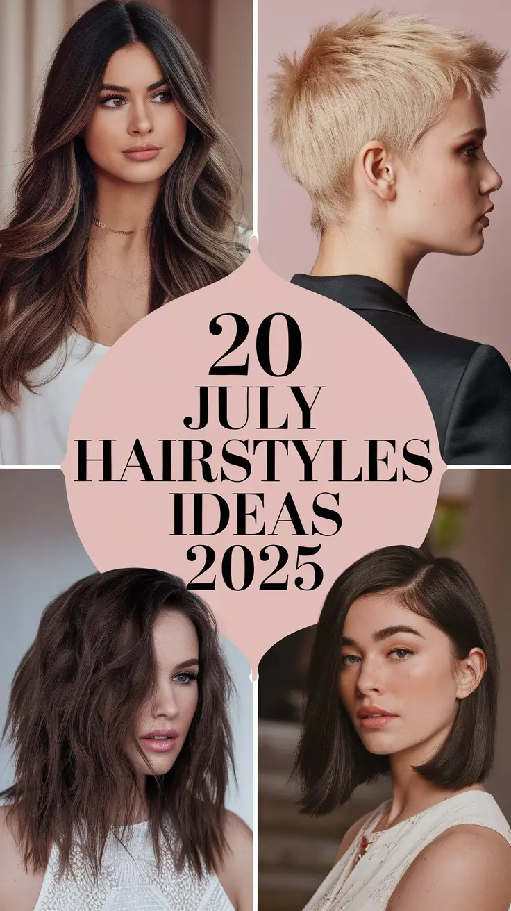 July Hairstyles Ideas 2025: Fun & Easy Looks to Rock This 4th of July