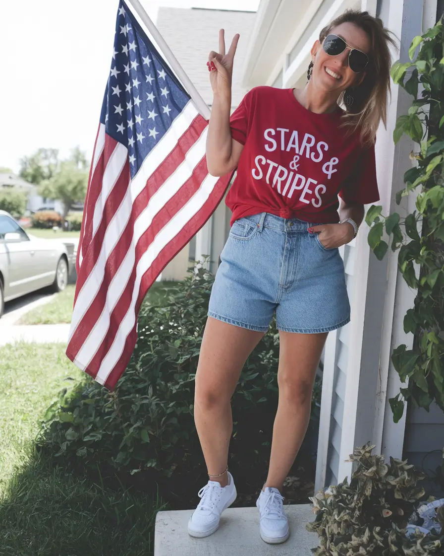 july outfits ideas Stars, Stripes, and That Classic American Girl Energy
