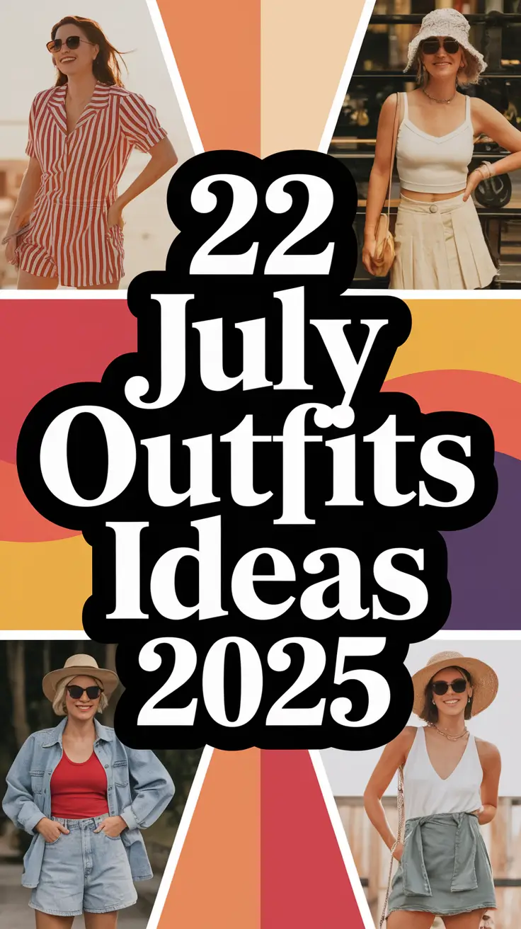 July Outfits Ideas 2025: Festive Looks for Every Type of Fourth of July Celebration