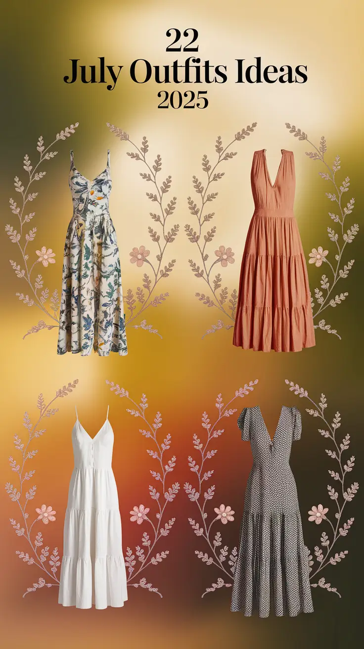 July Outfits Ideas 2025: Festive Looks for Every Type of Fourth of July Celebration