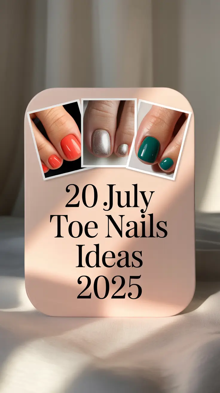 July Toe Nails Ideas 2025 That Sparkle with 4th of July Charm