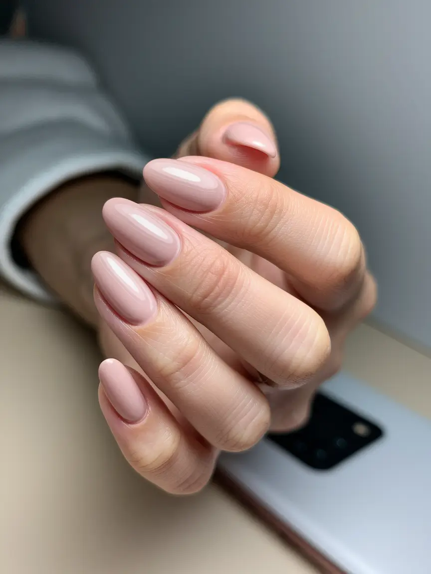 oval nail inspo summer</p> <h2>Silky Nude Overlay</h2> <p>