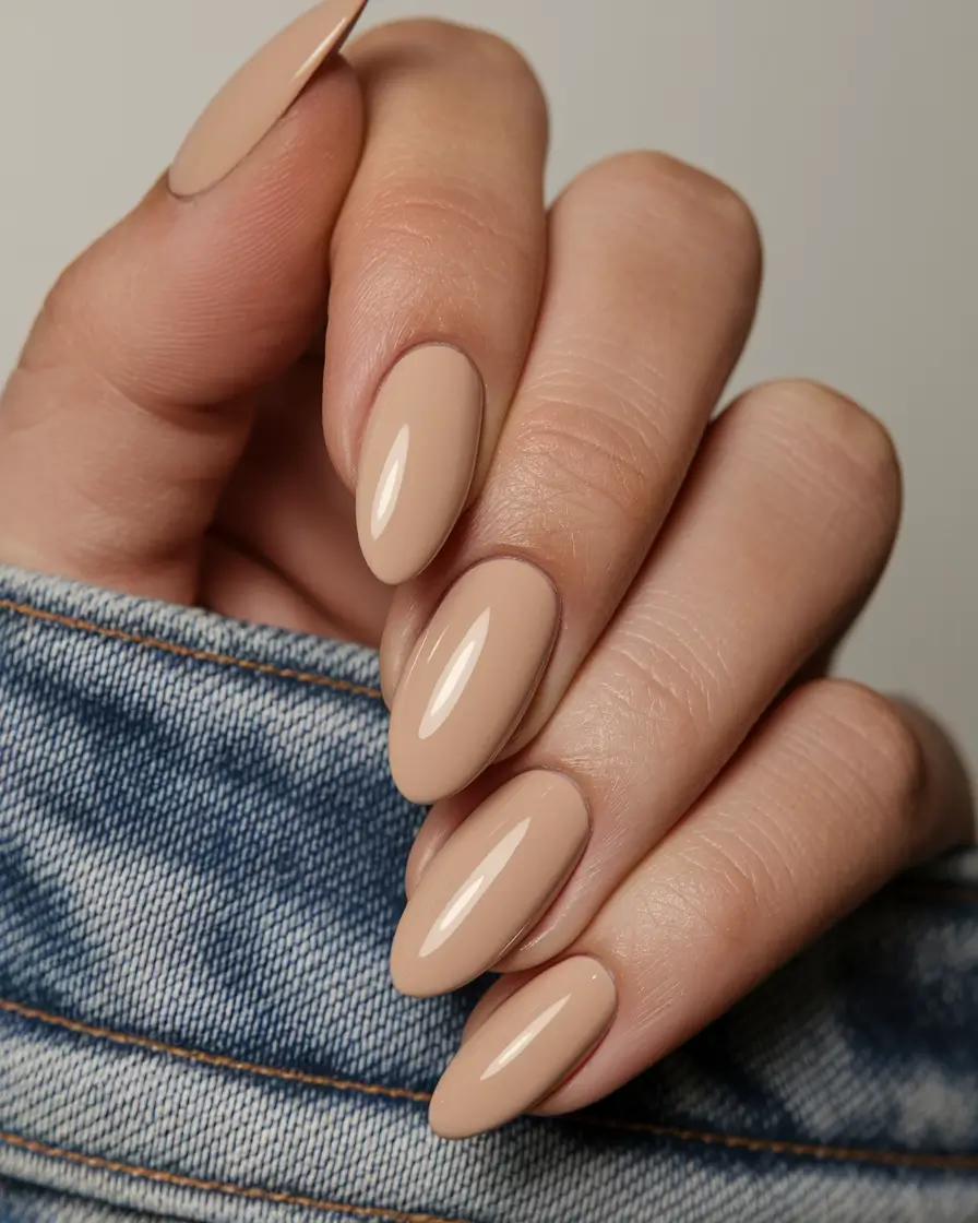 oval nail inspo summer</p> <h2>Nude Gloss Oval Perfection</h2> <p>