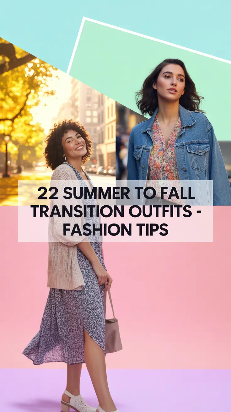 Summer to Fall Transition Outfits – Fashion Tips 2025 That Are Actually Wearable