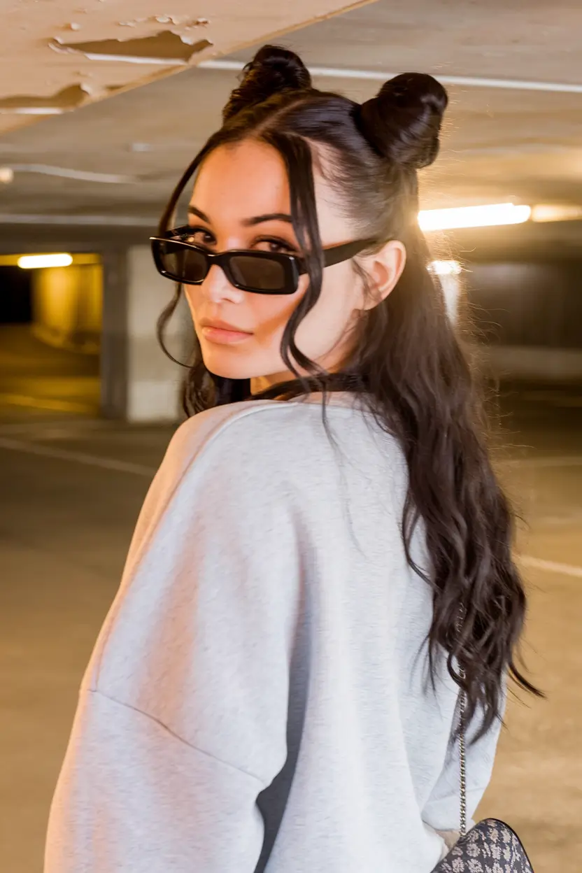 end of summer hairstyles updos buns