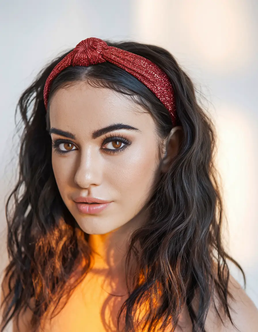 end of summer hairstyles natural curls headband