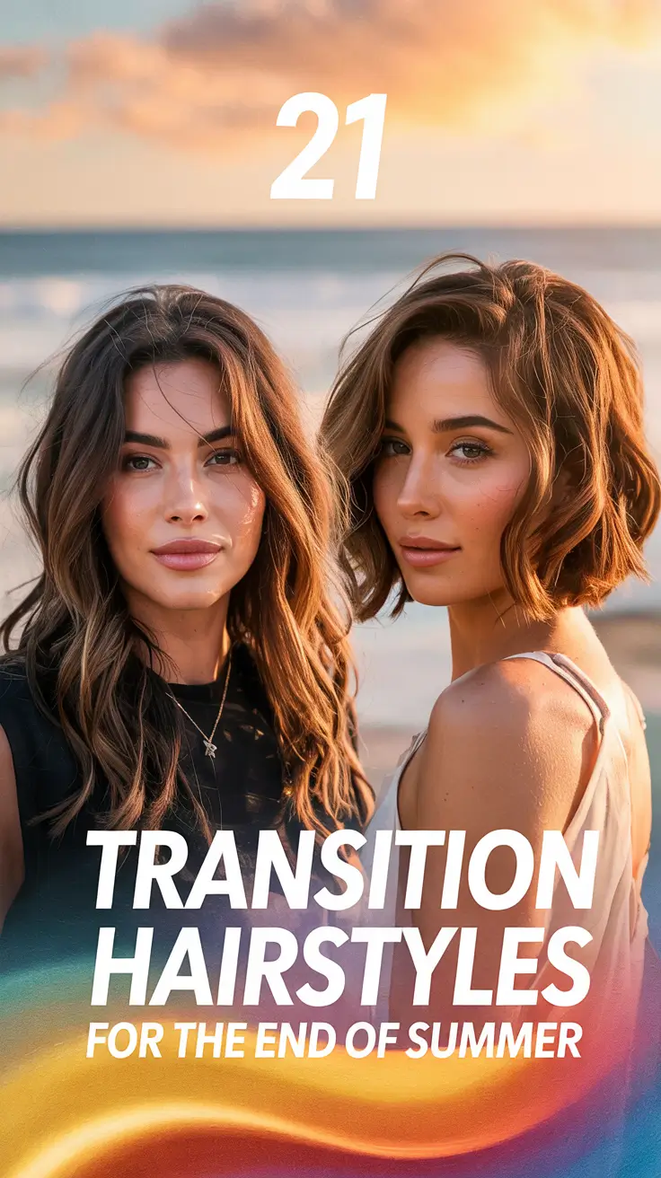 Transition Hairstyles for the End of Summer 2025: Easy & Stylish Looks You’ll Love
