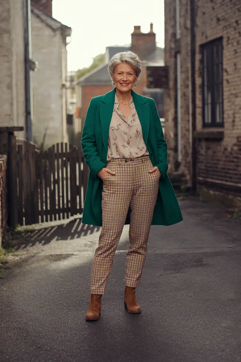 fall outfits for women over 40 Heritage with a Twist