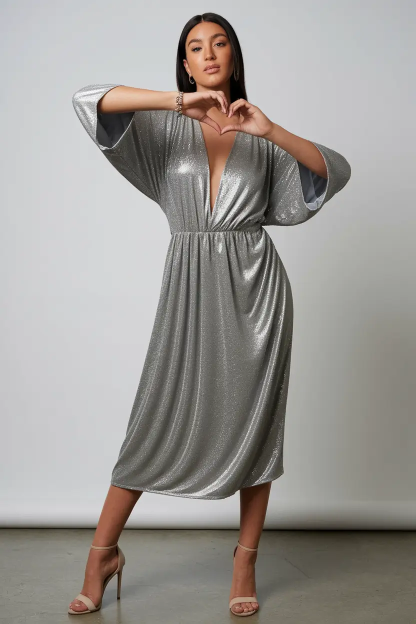 fall wedding guest dress october formal Silver Elegance for a Glowing Fall Evening