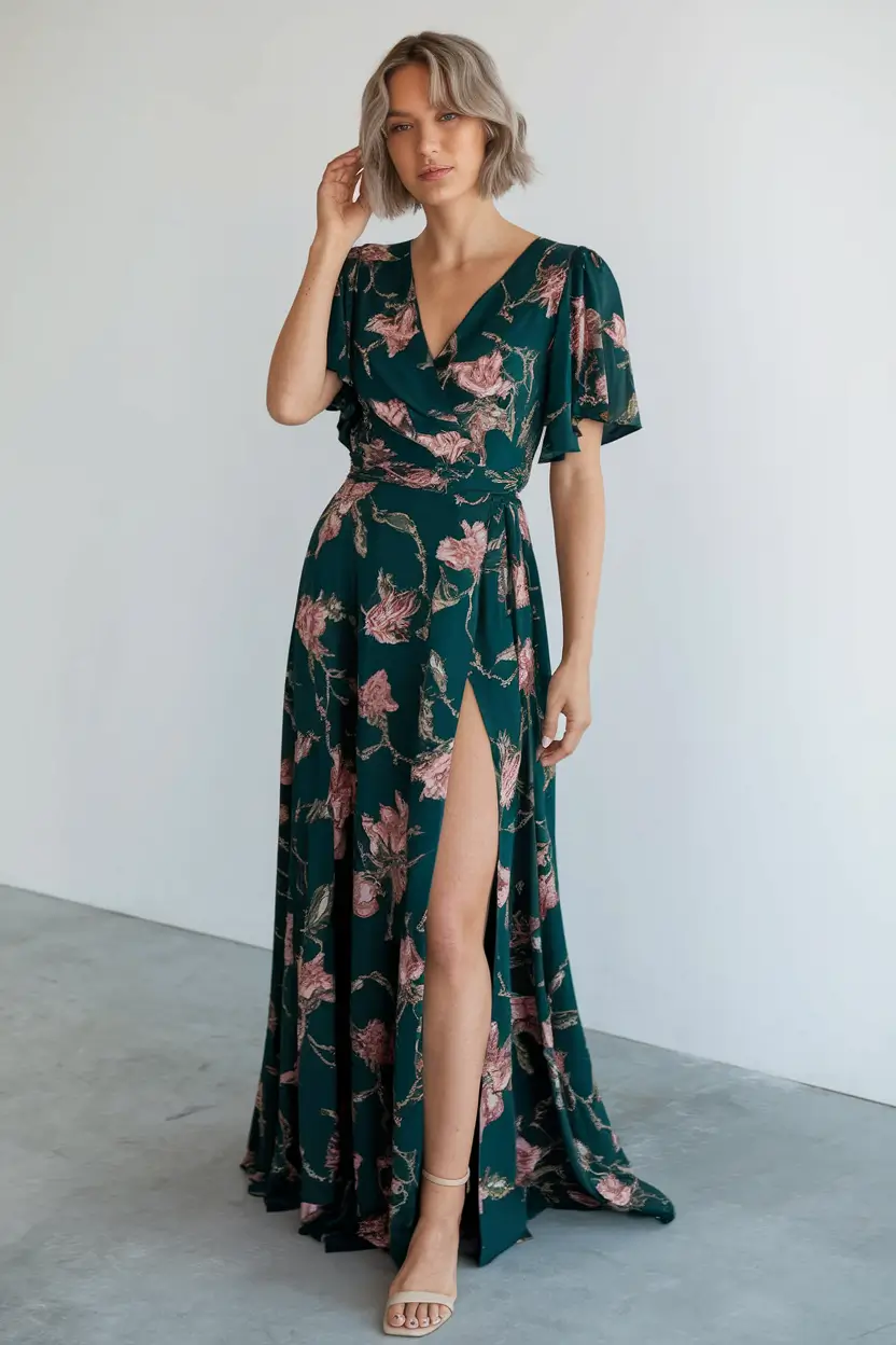fall wedding guest dress september Florals and Femininity for a Breezy September Celebration