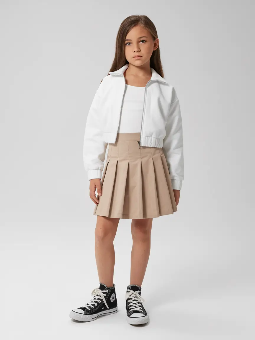 first day of school outfits uniform Mini Proportions, Maximum Confidence