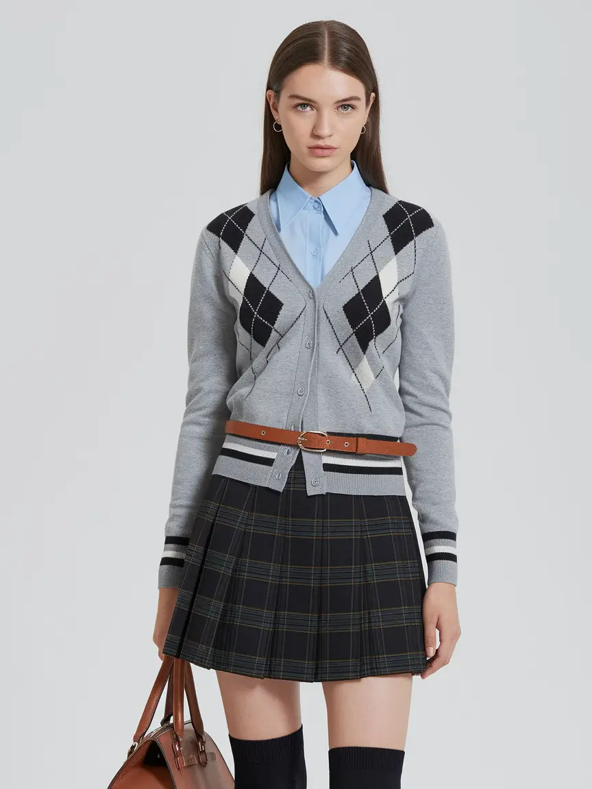 first day of school outfits uniform Academia Revival with a Sporty Edge