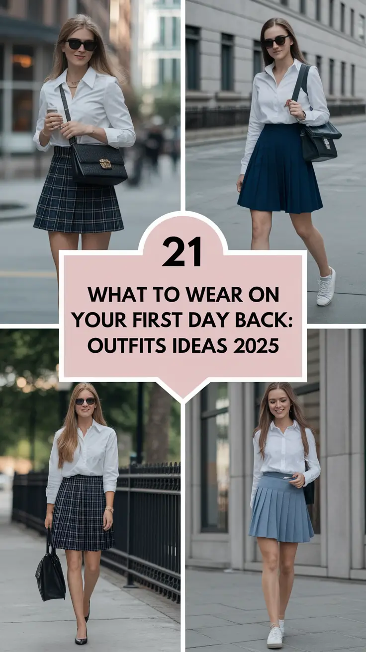 What to Wear on Your First Day Back: Outfits Ideas 2025 for Every Style & Dress Code