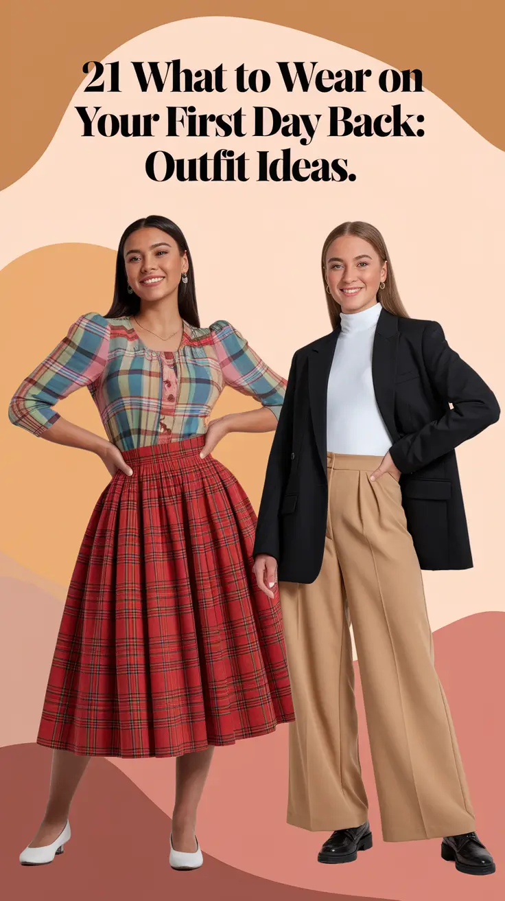 What to Wear on Your First Day Back: Outfits Ideas 2025 for Every Style & Dress Code