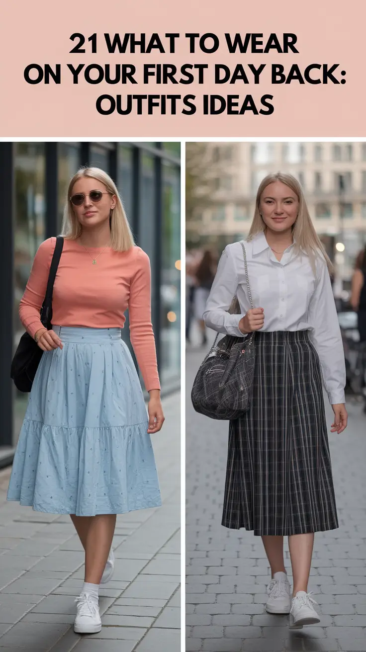 What to Wear on Your First Day Back: Outfits Ideas 2025 for Every Style & Dress Code