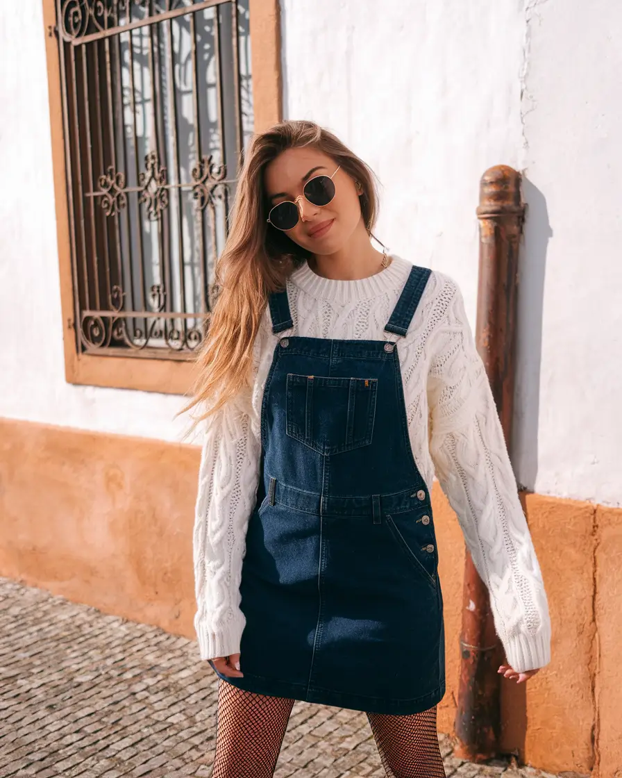 2025 trends casual Denim Dungaree Comeback