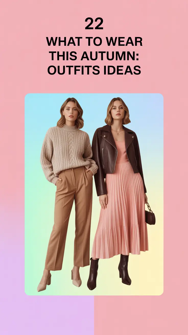 What to Wear This Autumn: Outfits Ideas 2025
